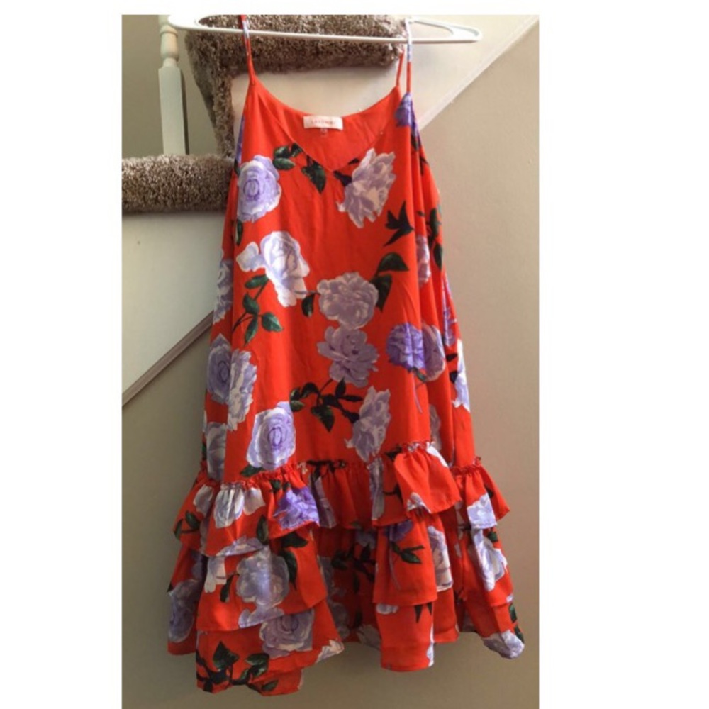 LATOWNE Size Medium spaghetti strap dress